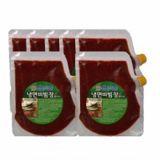 Mì lạnh Okcheon Bibimjang 500g x 10 miếng (5kg - dành cho nhà hàng đặc sản mì lạnh)