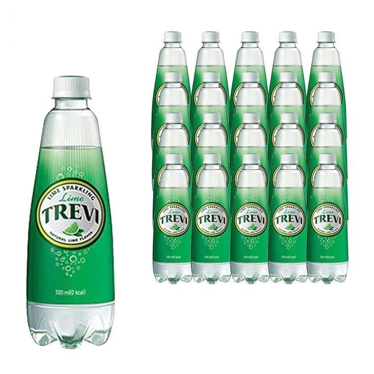 Trevi Lime 500ml 20 miếng Nước có ga Nước giải khát có ga