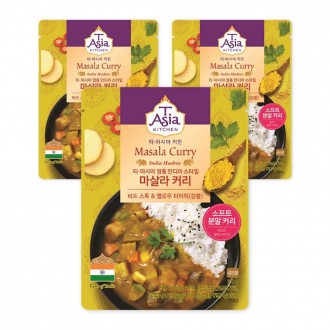 Teasia Masala Curry 100G (để nấu bột) 3 chiếc.