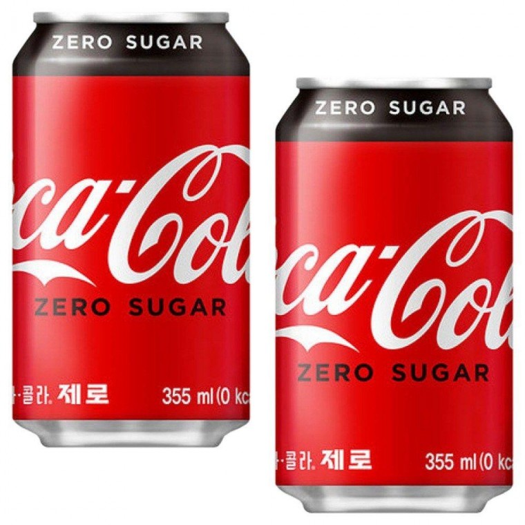 Coca-Cola Zero 355ml 48 lon (24 lon x 2 hộp)