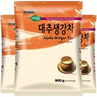 Trà gừng táo tàu Heechang 900g x 12 túi