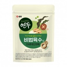 Sempio Yeondu Secret Broth Ring Tảo bẹ Rau Shiitake 80g x 2 túi (40 viên)