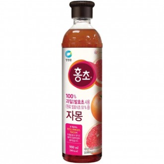 Daesang Cheongjeongwon Hongcho Bưởi 900ml x 1