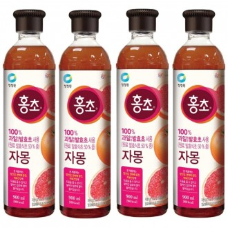 Daesang Chungjungwon Hongcho Bưởi 900ml x 4 gói