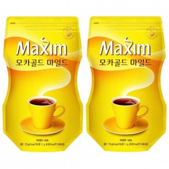 Maxim Mocha Gold Mild Coffee Refill 170G x 2