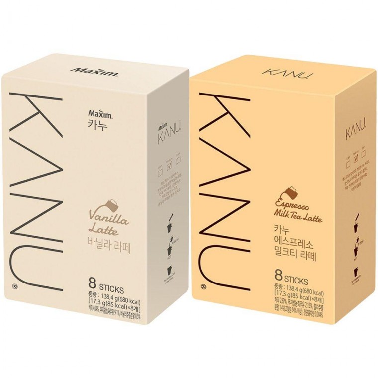 Kanu Latte Vị Vani 8T+Trà Sữa Kanu Espresso Latte 8T