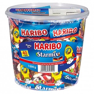 Thạch Haribo Starmix 1kg dung tích lớn