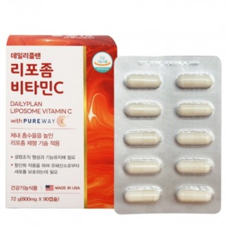 Kế hoạch hàng ngày Liposomal Vitamin C 800mg x 90 viên