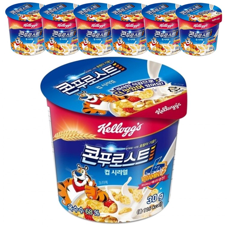 Ngũ cốc nướng Kellogg's Corned Cup 30g x 6