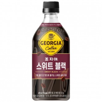 Georgia Sweet Black 470ml x 24PET