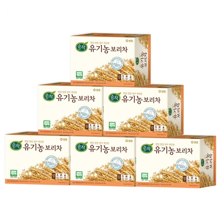 Trà lúa mạch hữu cơ Sempio Sunjak 300G x 6