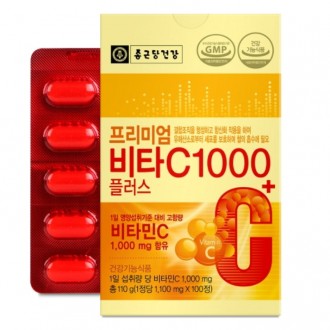 Chong Kun Dang Health - Premium Vita C1000 Plus 1100mg x 100 viên, dùng 100 ngày