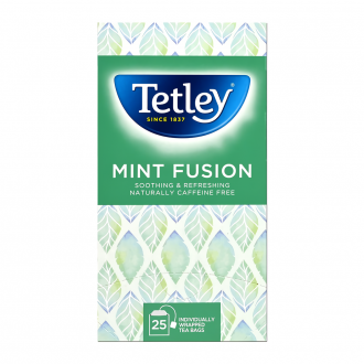 [Tetley] Trà bạc hà Fusion 25 túi lọc