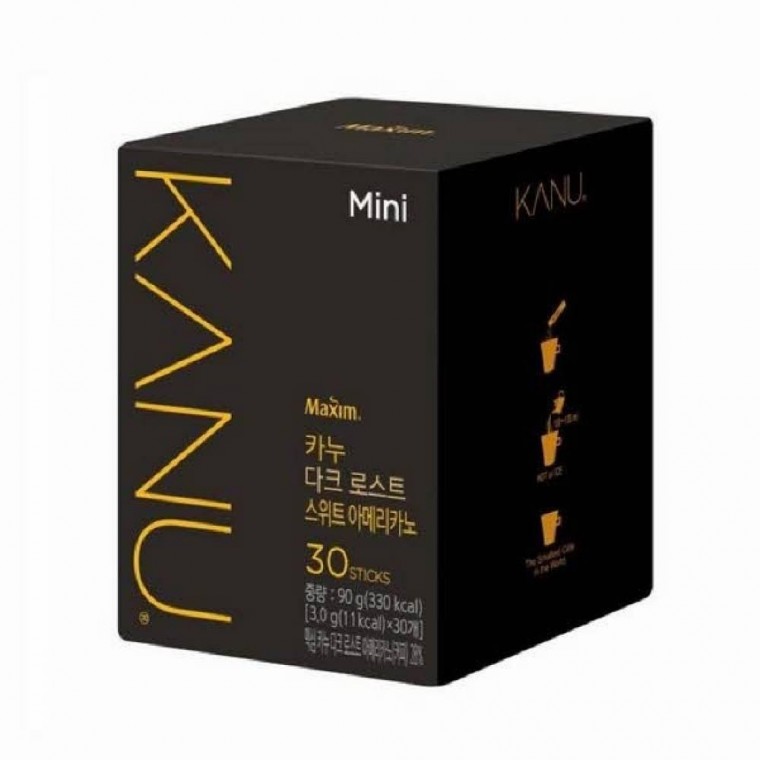 Maxim Kanu Dark Sweet Mini 3.0g x 30T Dongseo Food