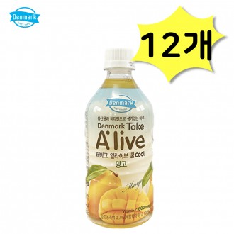 Đan Mạch Take Alive Cool Mango 500ml x 12 Đồ uống cho thú cưng Đồ ăn nhẹ văn phòng