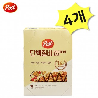 Post Protein Bar 500g x 4 (40 miếng) Dongseo Food Protein Bar Nut Sôcôla trái cây sấy khô