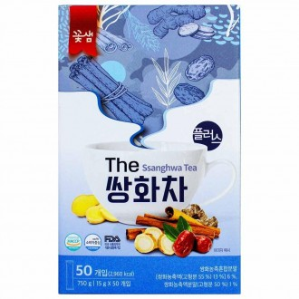 Kkotsaem The Ssanghwacha Plus 750g (15g x 50 miếng)