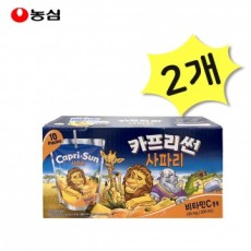 Nongshim Capri Sun Safari 200ml x 20 nước ép trái cây tự nhiên dạng túi không màu