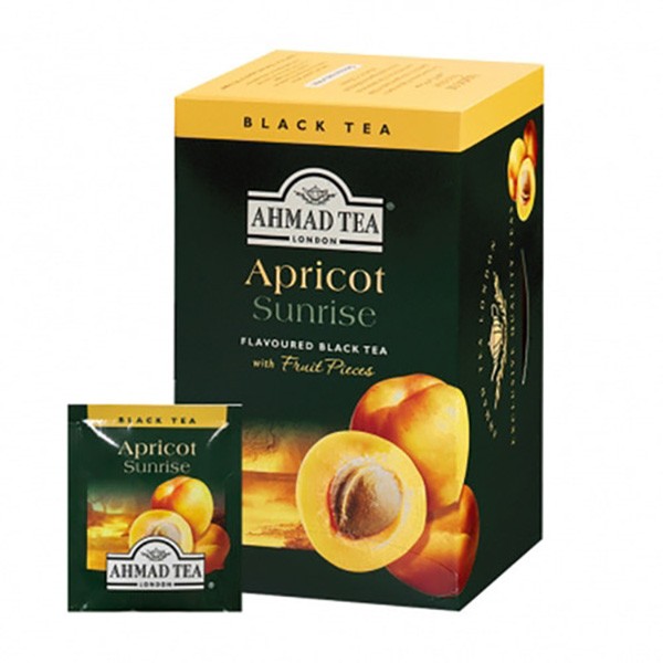 Trà Ahmad Apricot Sunrise 20 Túi Trà Trà Đen Trà Thảo Dược