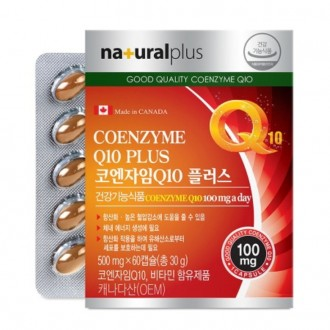 Natural Plus - Coenzym Q10 Plus 500mg x 60 viên, dùng 2 tháng