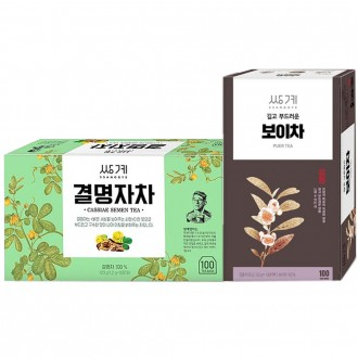 Trà Ssanggye Pu-erh 100T+Gyeolmyeongjacha 100T