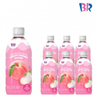 Baskin Robbins Nước Sữa Chua Đào 500Ml X 6 Nước Hỗn Hợp Hương Đào Lactobacillus Đồ Uống Đồ Ăn Nhẹ Văn Phòng