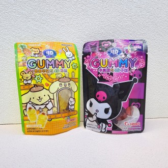 Pom Pom Purin 4D Jelly Gummy 1 Snack Vị Nho