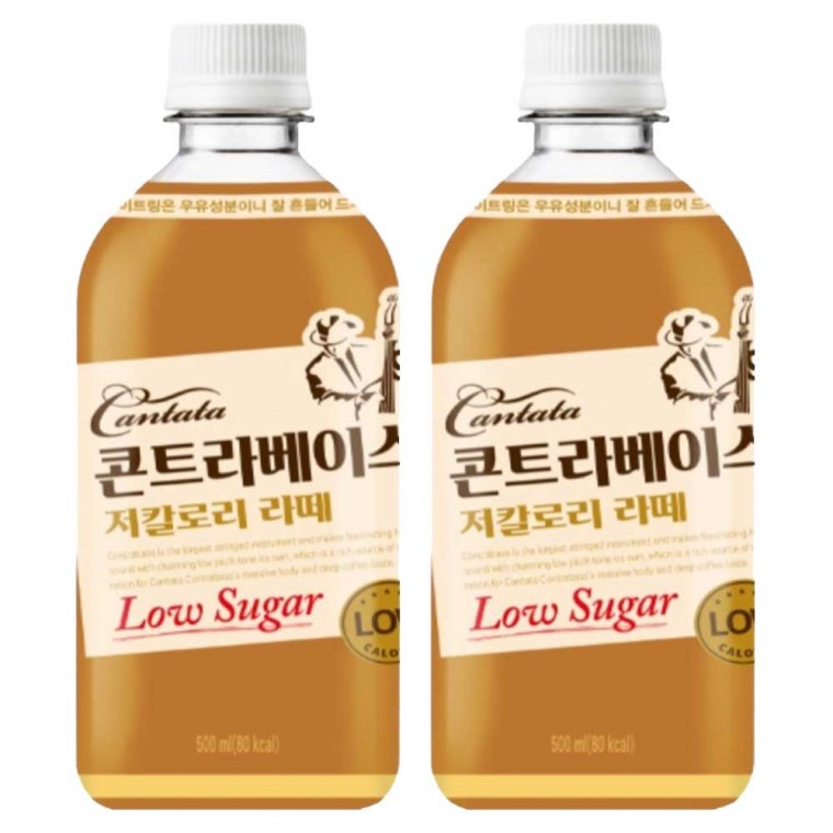 Lotte Cantata Contrabase Latte 500ml x 24PET