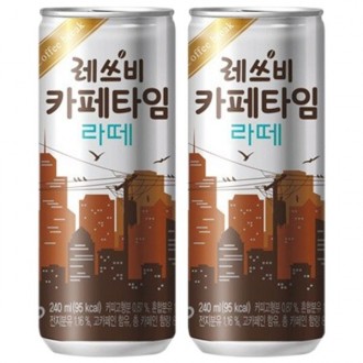 Lotte Let's Be Latte 240ml x 60 lon (30 lon x 2 hộp)