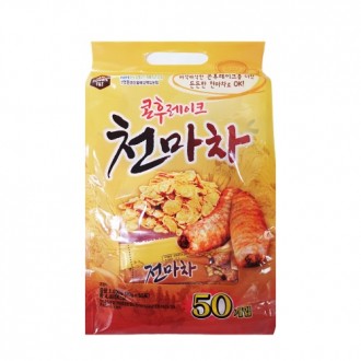 Dongil F&T - Ngô Flakes Cheonmaccha 20g x 50 gói