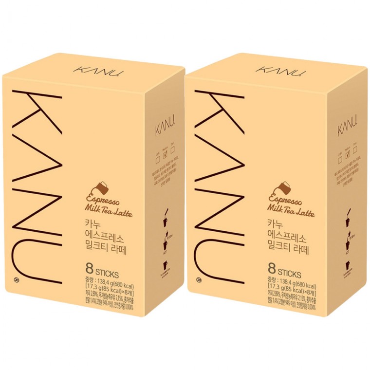 Trà sữa Kanu Espresso Latte 16T (8T x 2)