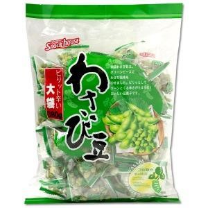 Snack đậu Hà Lan vị Wasabi 380g Snack đậu xanh