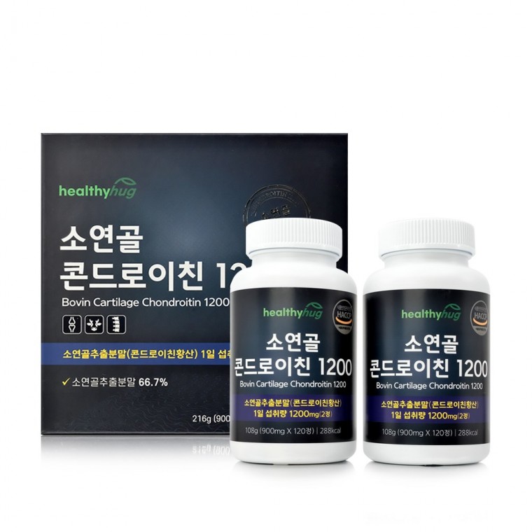 Healthy Hug Joint Bovine Sụn Chondroitin 1200 (900mgx120 viên) 2 gói