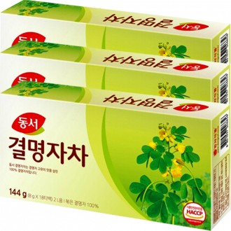 Dongseo Kyungmyeongjacha 8g x 54 miếng (18 x 3) đựng nước uống