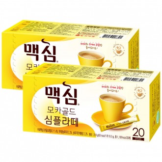 Maxim Mocha Gold Simple Latte 40T (20 miếng x 2)