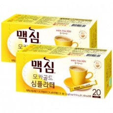 Maxim Mocha Gold Simple Latte 40T (20 miếng x 2)