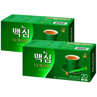 Hỗn hợp cà phê không chứa caffein Maxim 40T (20 miếng x 2)