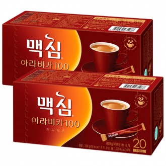 Cà phê Maxim Arabica Mix 40T (20 miếng x 2)