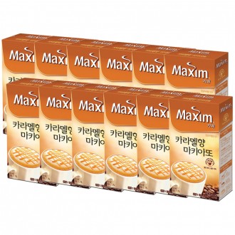 Maxim Cafe Caramel Macchiato 120T (10 x 12)