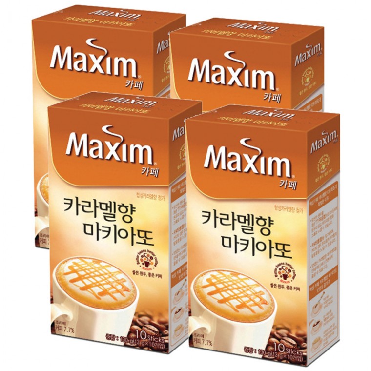 Maxim Cafe Caramel Macchiato 40T (10 x 4)