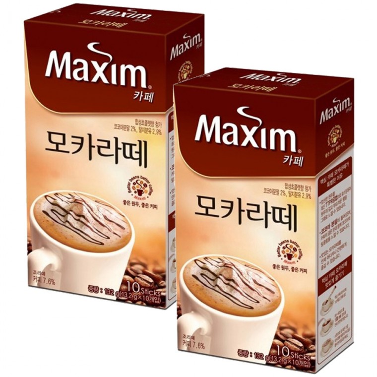 Maxim Cafe Mocha Latte 20T (10 miếng x 2)