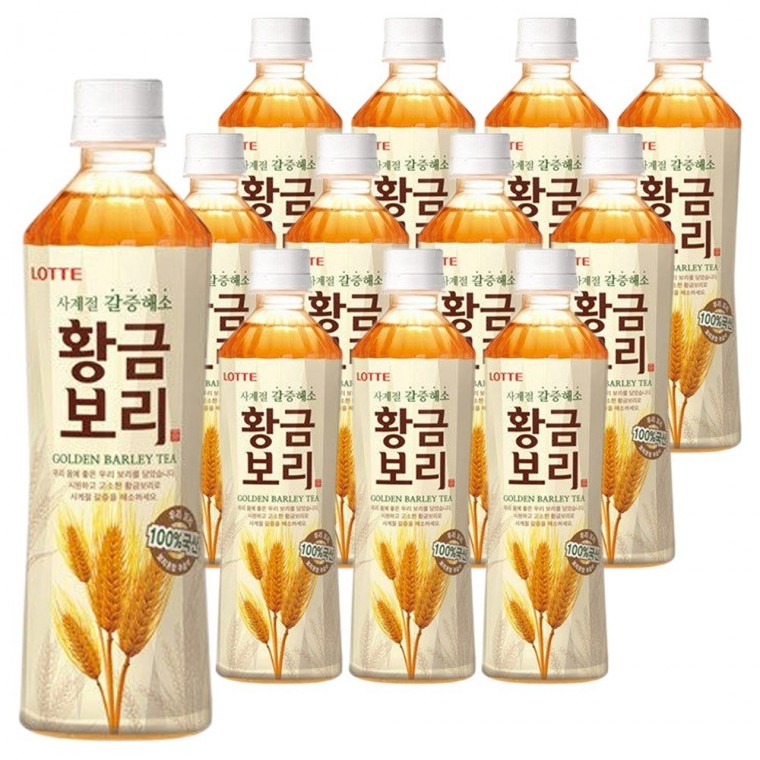 Lúa Mạch Vàng Lotte 500ml x 12PET