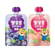 Thạch nước Pororo 120ml Đào Nho 10 cái, tổng cộng 20 cái