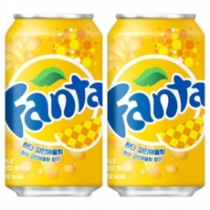 Dứa Fanta 355ml x 48 lon (24 lon x 2 hộp)