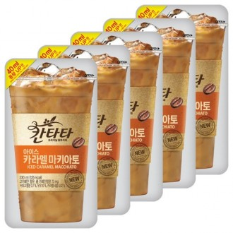 Lotte Cantata Ice Caramel Macchiato 230ml x 50 gói