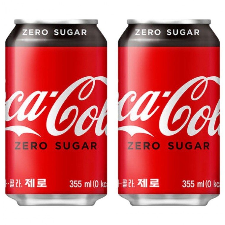 Coca-Cola Zero 355ml x 48 lon (24 lon x 2 hộp)