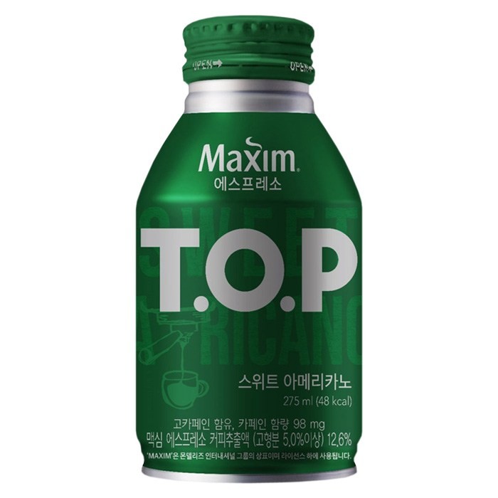 Dongseo Maxim TOP Sweet Americano 275ml x 20 lon