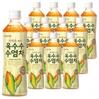 Trà Tơ Bắp Lotte 500ml x 12PET