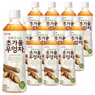 Trà ngưu bàng đầu thu Lotte 500ml x 12PET