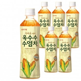 Trà Tơ Bắp Lotte 500ml x 6PET